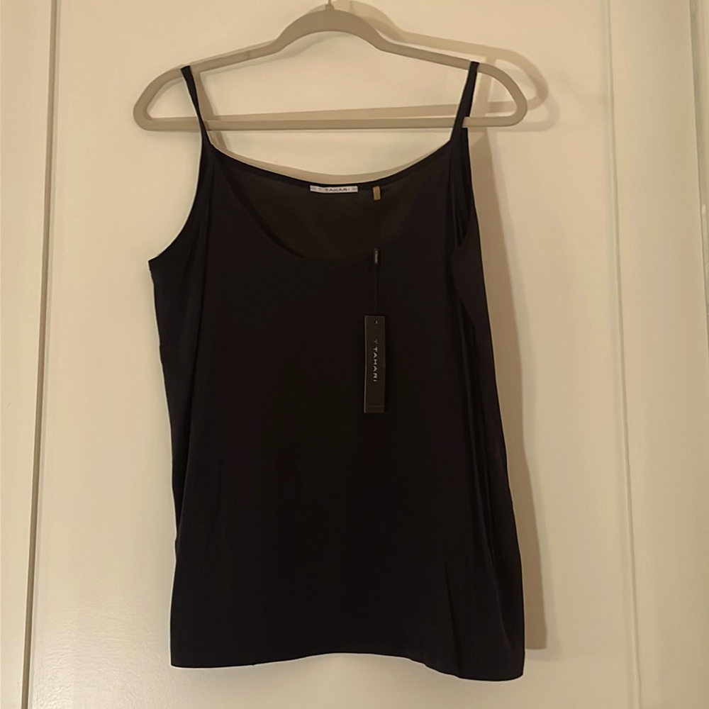 NWT T Tahari Leonie Knit Camisole Tank Top in XL